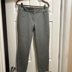 LOFT Green Ankle Pants